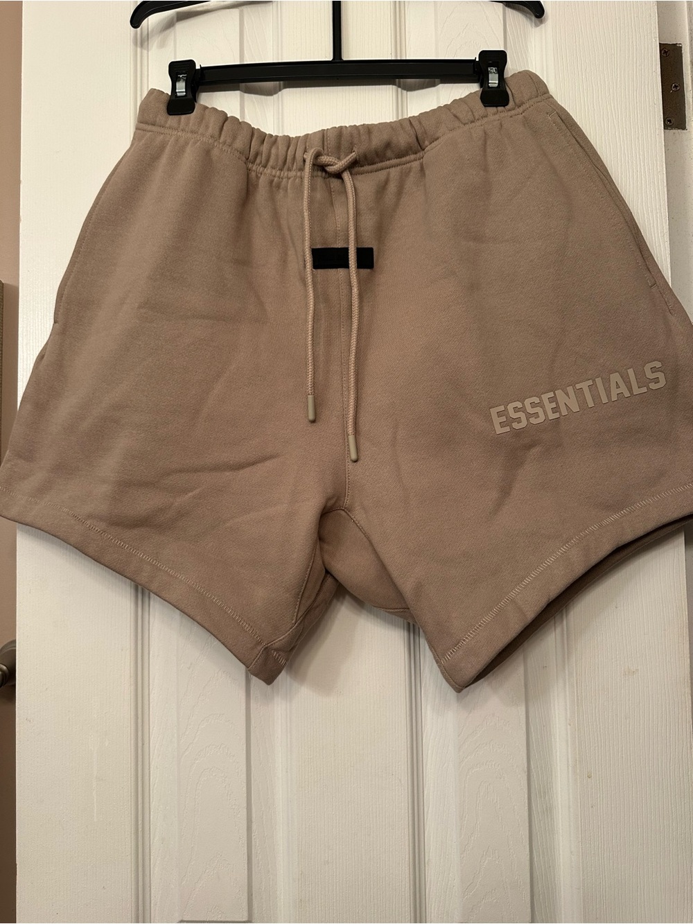 ESSENTIALS Men’s dusty beige Drawstring Shorts